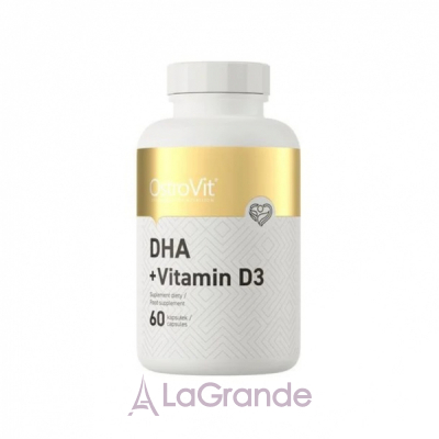 OstroVit DHA + Vitamin D3 ĳ      3  