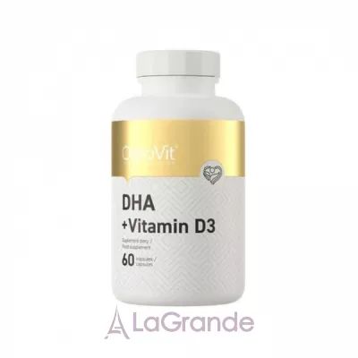 OstroVit DHA + Vitamin D3 ĳ      3  