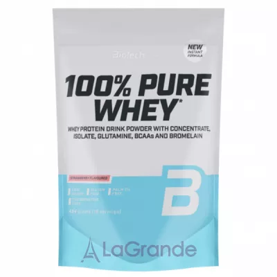 BioTech USA 100% Pure Whey Strawberry  