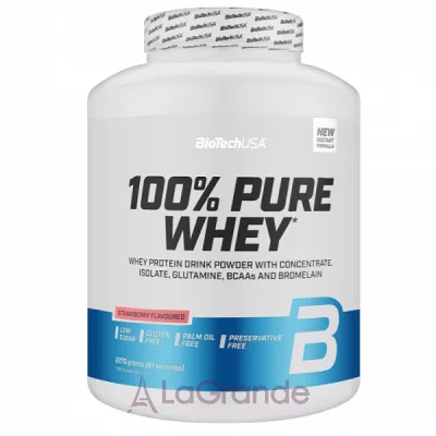 BioTech USA 100% Pure Whey Strawberry  