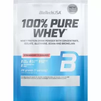 BioTech USA 100% Pure Whey Strawberry ������� "��������"