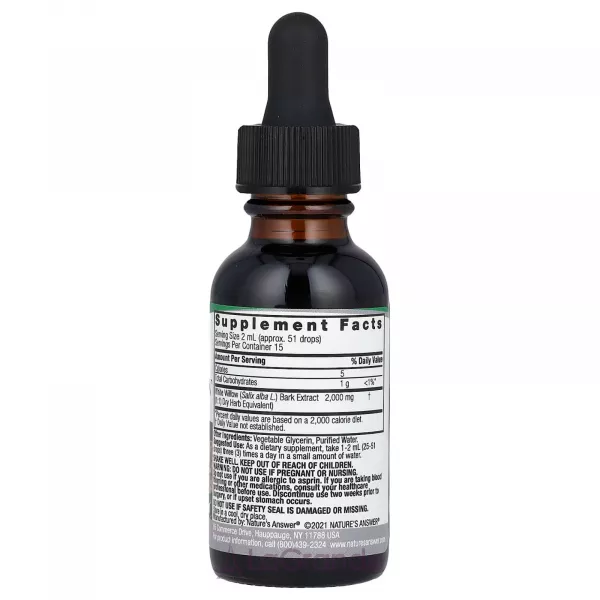 Nature's Answer White Willow Extract 2000 mg г���� �������� 