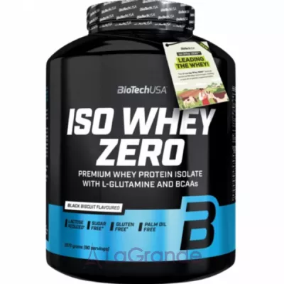 BioTech USA Iso Whey Zero Black Biscuit   