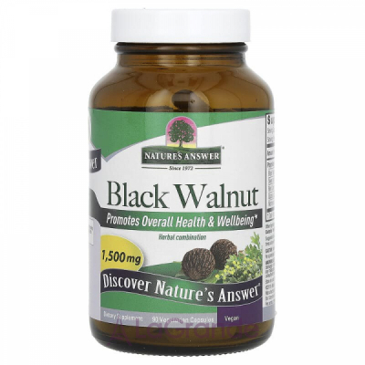 Nature's Answer Black Walnut 1500 mg ĳ  