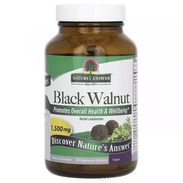 Nature's Answer Black Walnut 1500 mg ����������� ������� 