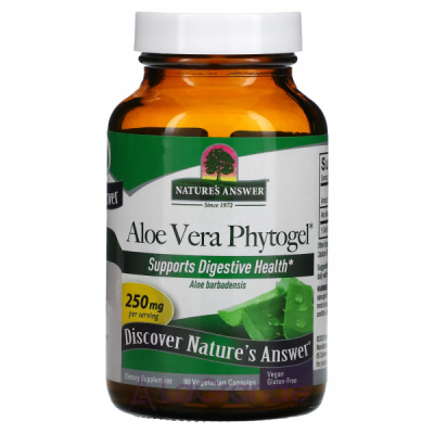Nature's Answer Aloe Vera Phytogel 250 mg   