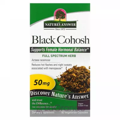 Nature's Answer Black Cohosh 50 mg ĳ       