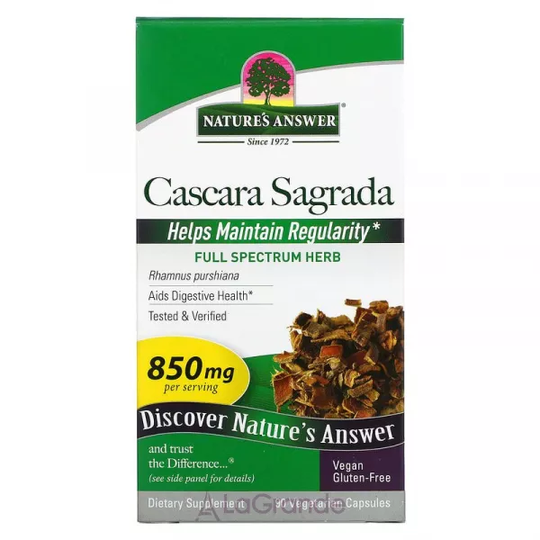 Nature's Answer Cascara Sagrada 850 mg ����������� ������� 