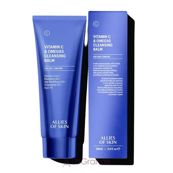 Allies Of Skin Vitamin C & Omegas Cleansing Balm ��������� ������� ��� ���� � ��������� �