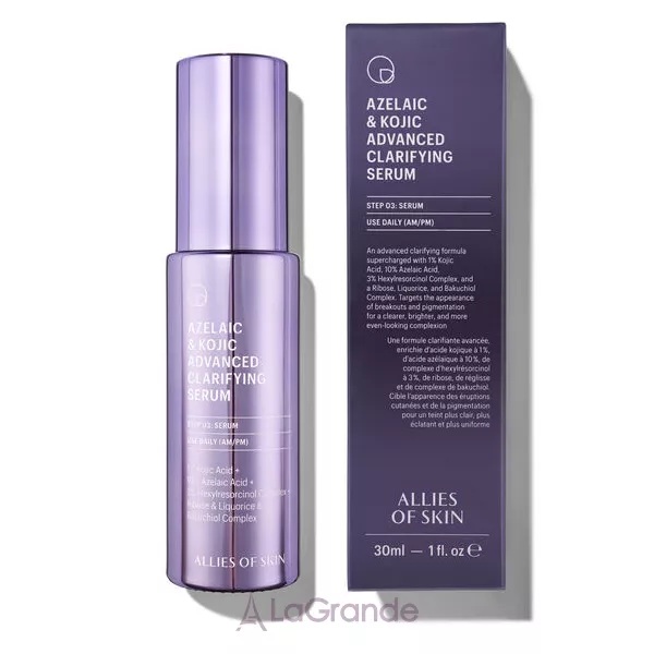 Allies Of Skin Azelaic & Kojic Advanced Clarifying Serum ��������� ��� ���� � ����������� ��������