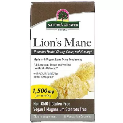 Nature's Answer Lion's Mane 1500 mg ĳ  