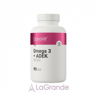 OstroVit Omega 3 + ADEK  -3    