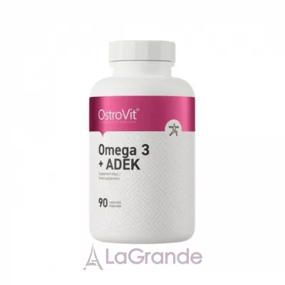 OstroVit Omega 3 + ADEK  -3    