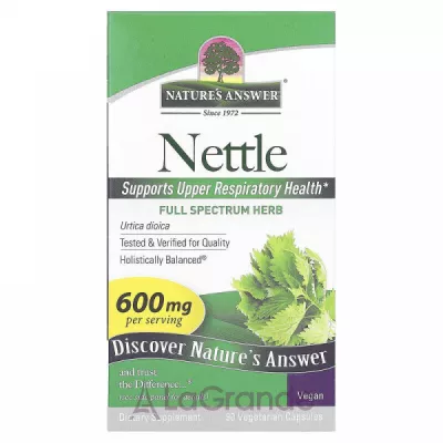 Nature's Answer Nettle 600 mg   