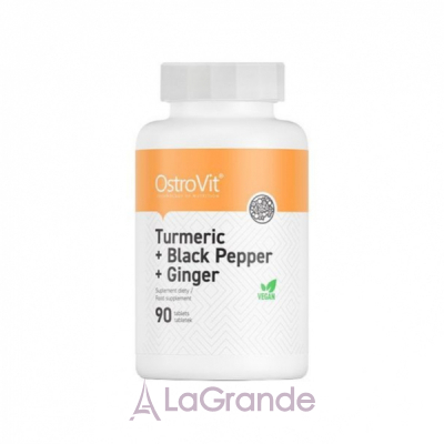 OstroVit Turmeric + Black Pepper + Ginger ³-   +   +   
