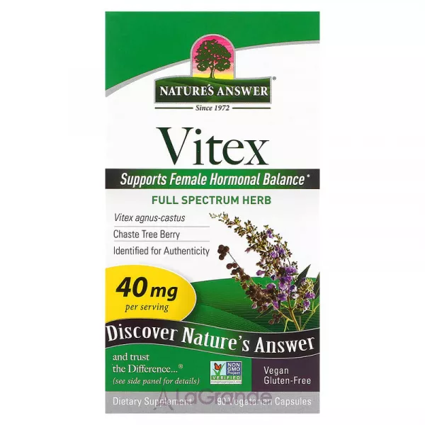 Nature's Answer Vitex 40 mg ����������� ������� 