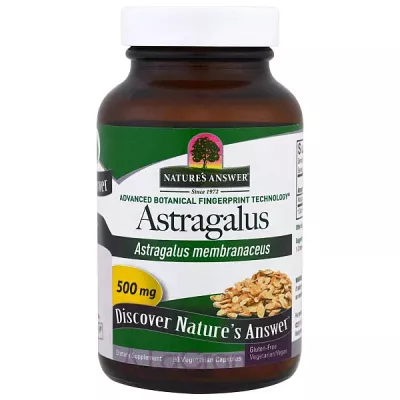 Nature's Answer Astragalus 500 mg ĳ  