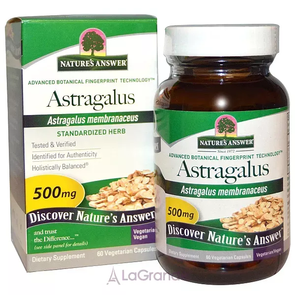 Nature's Answer Astragalus 500 mg ĳ������ ������� 