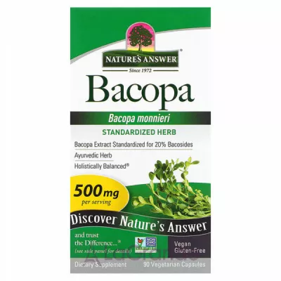 Nature's Answer Bacopa 500 mg         