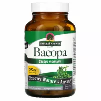 Nature's Answer Bacopa 500 mg ����������� ������� ��� ��������� ������ � ������������ �������� "������", 500 ��