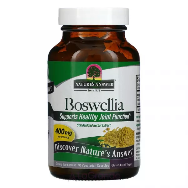 Nature's Answer Boswellia 400 mg ����������� ������� ��� �������� �������� 