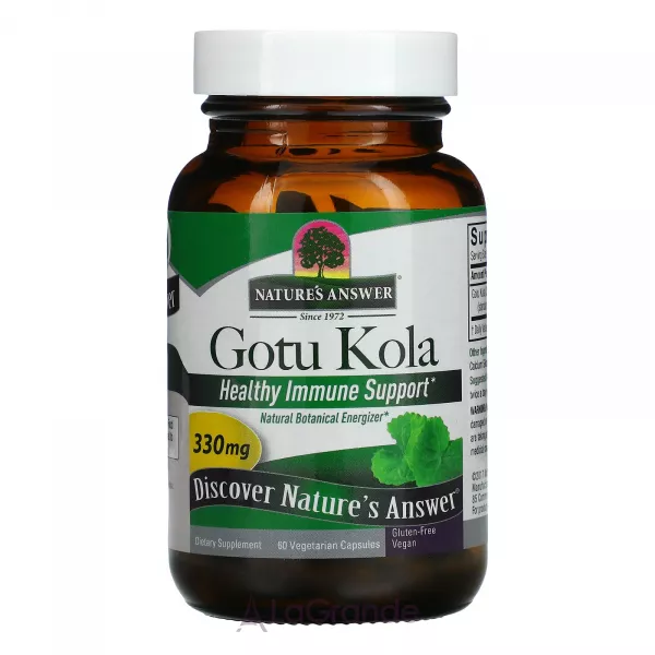 Nature's Answer Gotu Kola 330 mg ����������� ������� ��� ��������� ���������� 