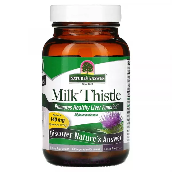 Nature's Answer Milk Thistle 140 mg ����������� ������� 