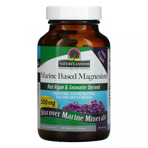 Nature's Answer Marine Based Magnesium 500 mg ����������� ������� 