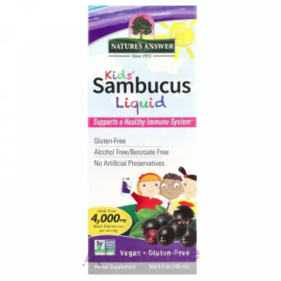 Nature's Answer Sambucus Kid's Formula 4000 mg    