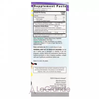 Nature's Answer Sambucus Kid's Formula 4000 mg    