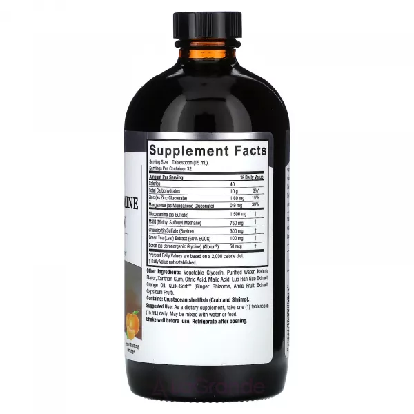 Nature's Answer Liquid Glucosamine Chondroitin with MSM �������� � ������������, ������������ � ���, �� ������ ���������