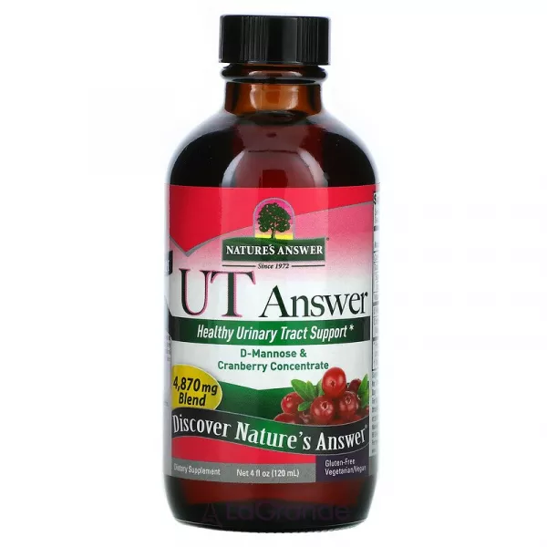 Nature's Answer D-Mannose & Cranberry Concentrate ����������� ������� ��� ��������� �������� ������� ����� 