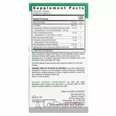 Nature's Answer Thyroid Blend      