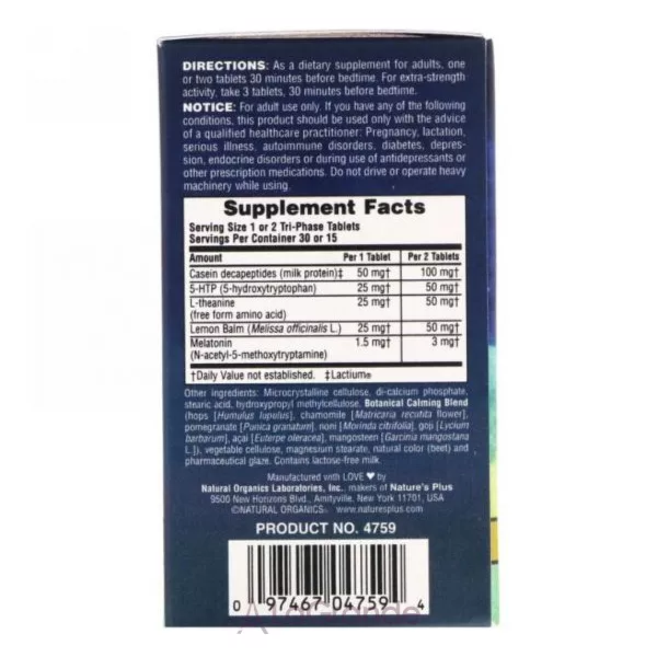 NaturesPlus Dreaminol ����������� ������� ��� �������� ��� 