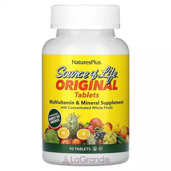NaturesPlus Source of Life Multi-Vitamin & Mineral Supplement �������������� � ��������