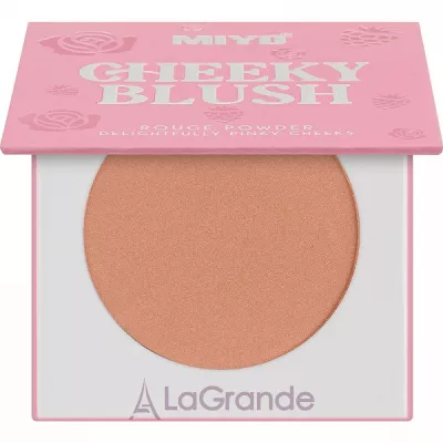 Miyo Cheeky Blush Rouge Powder Delightfully Pinky Cheeks   