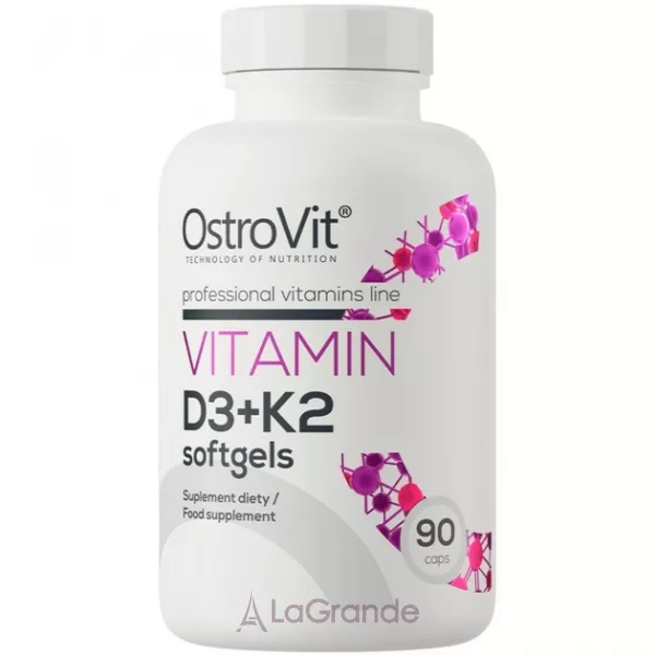OstroVit Vitamin D3+K2 ������� ������� D3+K2 � ����������� ��������