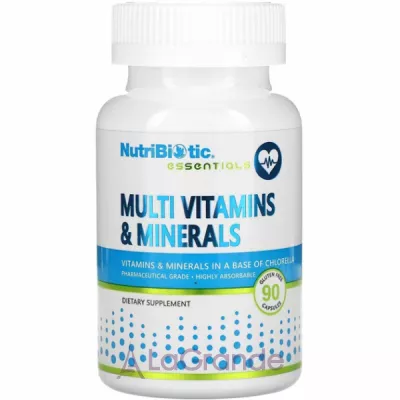 NutriBiotic Essentials Multi Vitamins & Minerals   