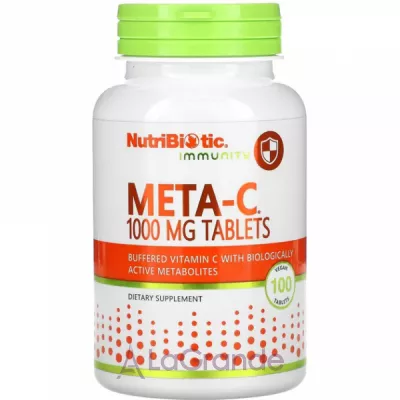 NutriBiotic Immunity Meta-C 1000 mg ĳ  