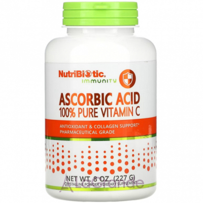 NutriBiotic Immunity Ascorbic Acid 100% Pure Vitamin C ĳ    