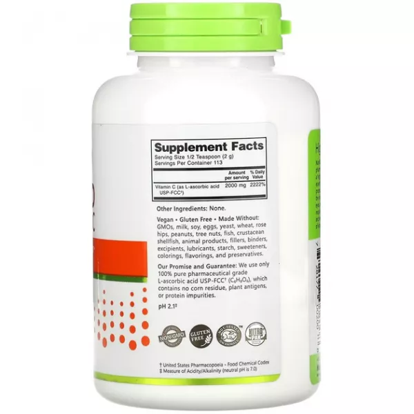 NutriBiotic Immunity Ascorbic Acid 100% Pure Vitamin C ����������� ������� � ������� 