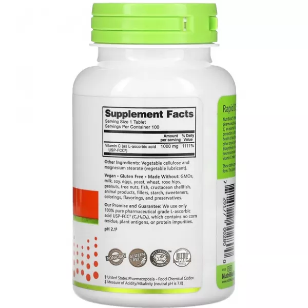 NutriBiotic Immunity Vitamin C 1000 mg ����������� ������� 