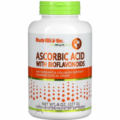 NutriBiotic Immunity Ascorbic Acid with Bioflavonoids ĳ    