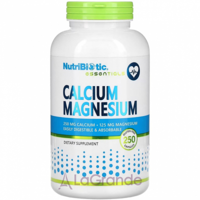 NutriBiotic Essentials Calcium Magnesium ĳ  