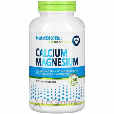 NutriBiotic Essentials Calcium Magnesium ĳ  