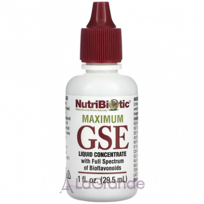 NutriBiotic Maximum GSE Liquid Concentrate ĳ  