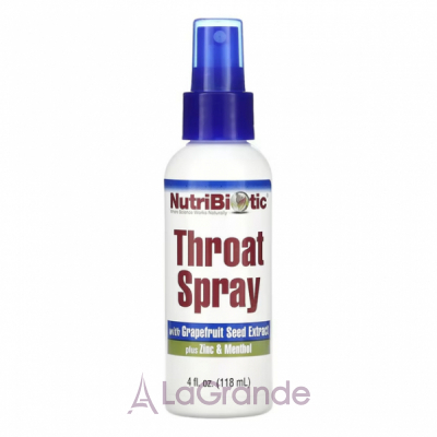 NutriBiotic Throat Spray       ,   
