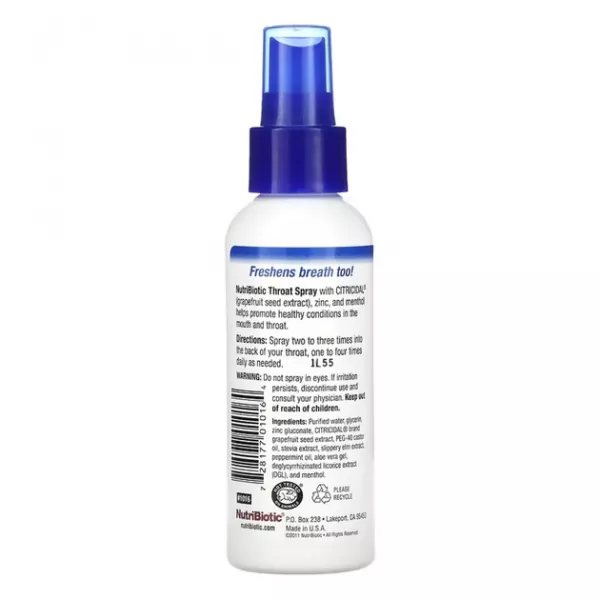 NutriBiotic Throat Spray ����� ��� ����� � ���������� ����� ����������, ������ � ��������