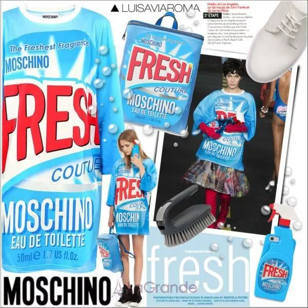 Moschino Fresh Couture ����� (��������� ���� 5 �� + ������ ��� ���� 25 �� + ���� ��� ���� 25 ��)