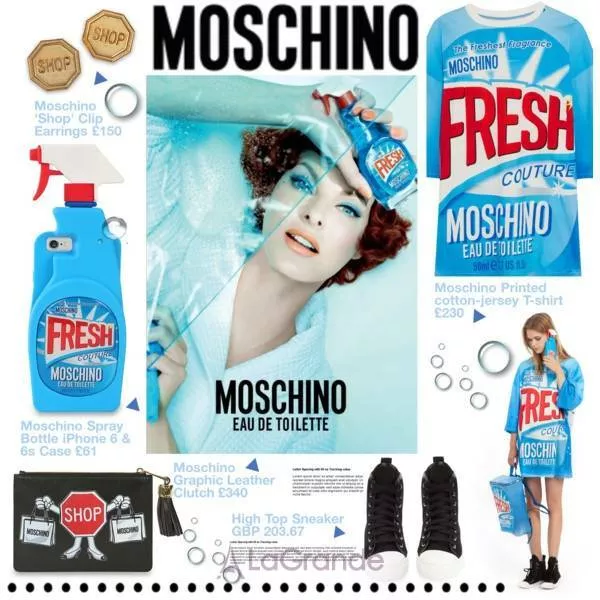 Moschino Fresh Couture ����� (��������� ���� 5 �� + ������ ��� ���� 25 �� + ���� ��� ���� 25 ��)